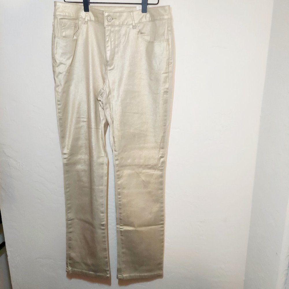 Liz Claiborne Metallic Pants